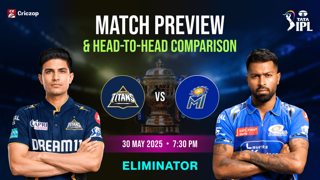GT vs MI IPL 2025 Eliminator Match Preview 