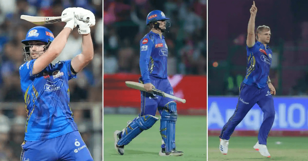 MI announce temporary replacements for remainder of the season